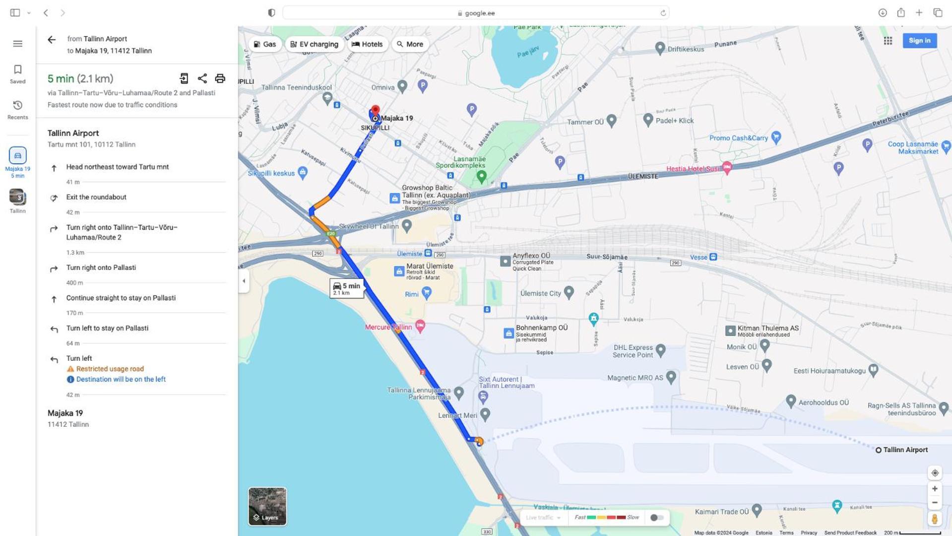 Dikol Two-Room Apartment-Self Check-In & Free Parking Near City Center Ταλίν Εξωτερικό φωτογραφία